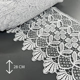 Lace Trim Crochet Cotton Wide Guipure 