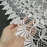 Lace Trim Crochet Cotton Wide Guipure 