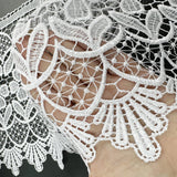 Lace Trim Crochet Cotton Wide Guipure 