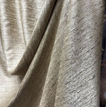 Jacquard Curtains Panel in Art Deco Style, Beige Patterned 