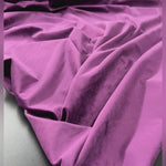 Velvet Panel Curtains for  Modern Living Room in Grape Color, Custom Made, Long Panels