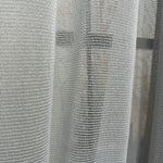 Close-up of a textured gray curtain Scratch Resistant, Anti Claw Cat Proof 