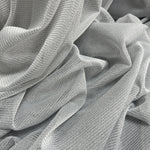 Close-up of textured gray curtains fabric Scratch Resistant, Anti Claw Cat Proof 