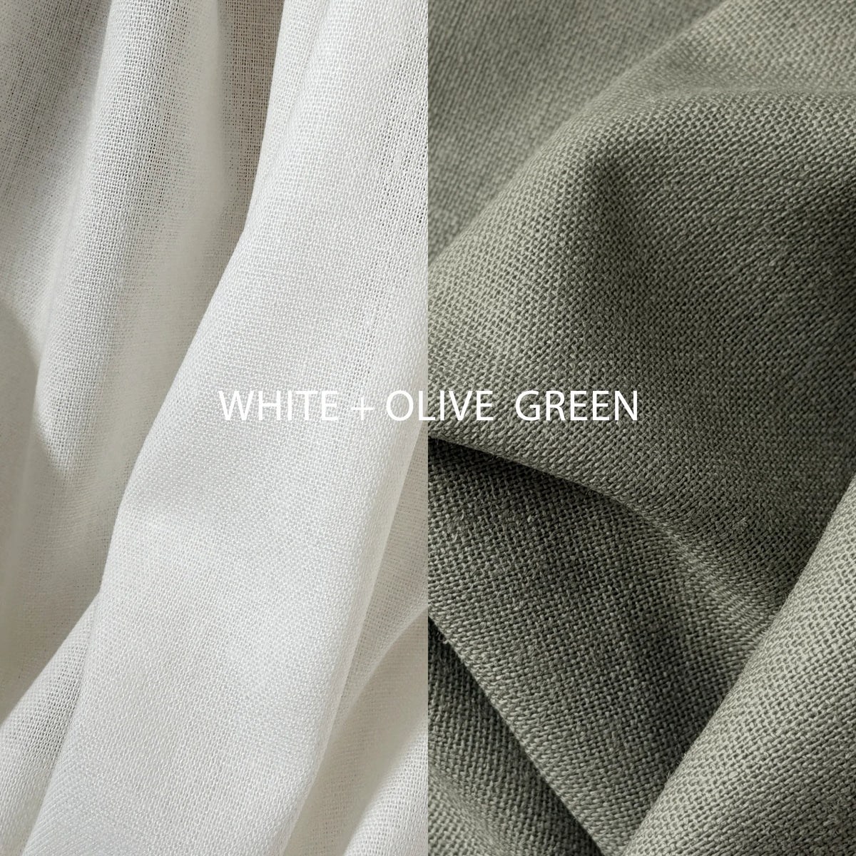 Custom Linen Color Block Noren Curtain | Wabi Sabi Boho Room Divider