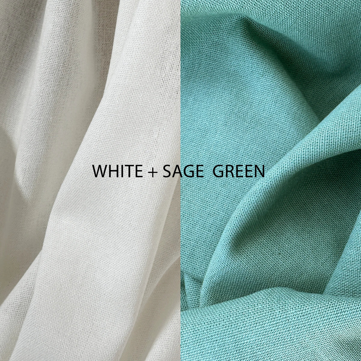 Linen Color Block Noren Curtain – Lavender | Blue | Green Wabi Sabi Room Divider | Doorway Panel
