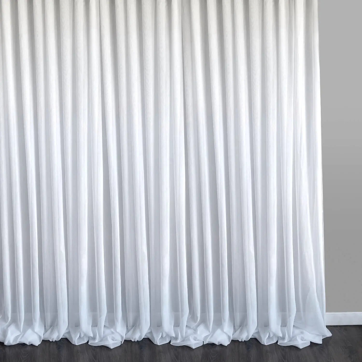 Tulle Curtains Markizeth - Semi Sheer Voile Curtains Custom Made