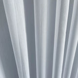 Tulle Curtains Markizeth - Semi Sheer Voile Curtains Custom Made, White 